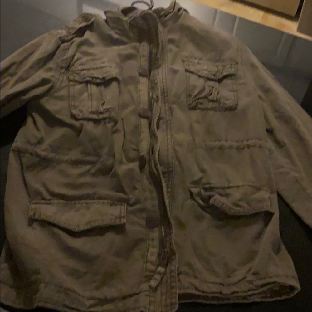 Men’s army cargo jacket